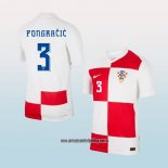 Jugador Primera Camiseta Croacia Pongracic 2024