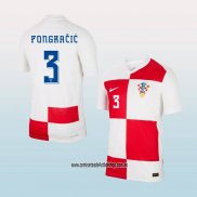 Jugador Primera Camiseta Croacia Pongracic 2024