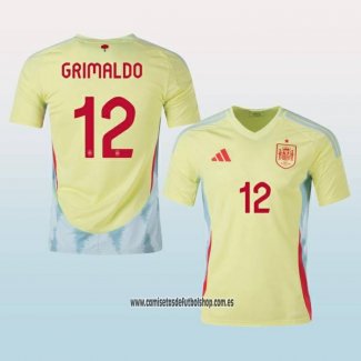 Jugador Segunda Camiseta Espana Grimaldo 2024