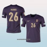 Jugador Segunda Camiseta Inglaterra Mainoo 2024