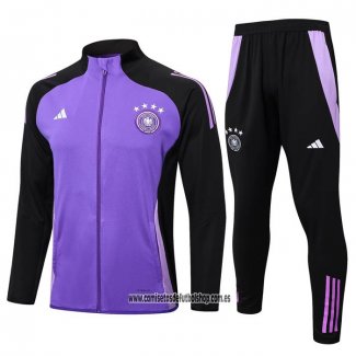 Chandal de Chaqueta del Alemania 24-25 Purpura