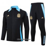 Chandal de Chaqueta del Argentina 24-25 Negro