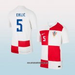 Jugador Primera Camiseta Croacia Erlic 2024