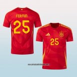 Jugador Primera Camiseta Espana Fermin 2024