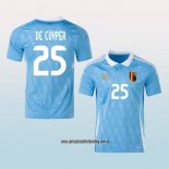 Jugador Segunda Camiseta Belgica De Cuyper 2024