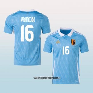 Jugador Segunda Camiseta Belgica Vranckx 2024