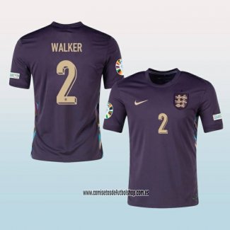 Jugador Segunda Camiseta Inglaterra Walker 2024