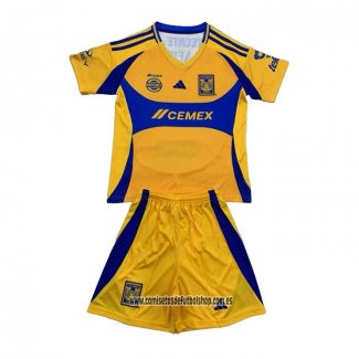 Primera Camiseta Tigres UANL Nino 24-25