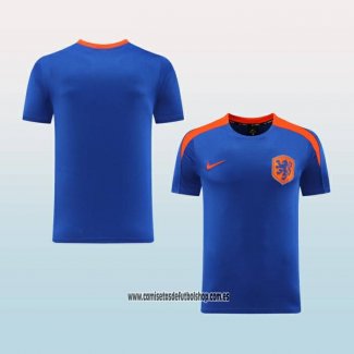 Camiseta de Entrenamiento Paises Bajos 24-25 Azul