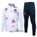 Chandal de Chaqueta del Paris Saint-Germain 24-25 Blanco