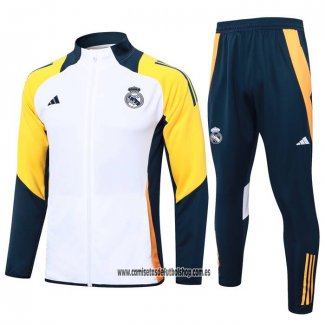 Chandal de Chaqueta del Real Madrid 24-25 Blanco