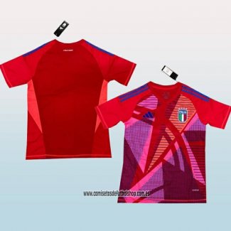 Camiseta Italia Portero 24-25 Rojo