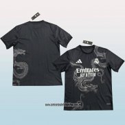 Camiseta Real Madrid Dragon 2024 Negro Tailandia