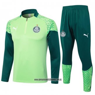 Chandal de Sudadera del Palmeiras 24-25 Verde