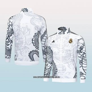 Chaqueta del Real Madrid Dragon 24-25 Blanco