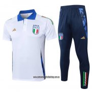 Conjunto Polo del Italia 24-25 Blanco