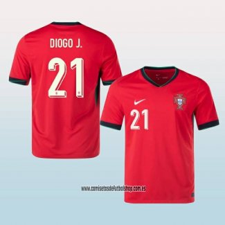 Jugador Primera Camiseta Portugal Diogo J. 2024