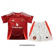 Primera Camiseta Manchester United Nino 24-25