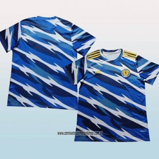 Camiseta Pre Partido del Escocia 2024 Azul