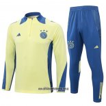 Chandal de Sudadera del Ajax 24-25 Amarillo