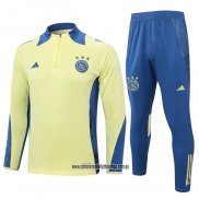 Chandal de Sudadera del Ajax 24-25 Amarillo