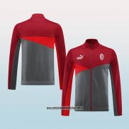 Chaqueta del AC Milan 24-25 Rojo Gris