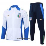 Chaqueta del Italia 24-25 Blanco y Azul