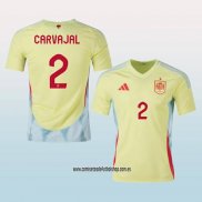 Jugador Segunda Camiseta Espana Carvajal 2024