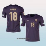 Jugador Segunda Camiseta Inglaterra Gordon 2024