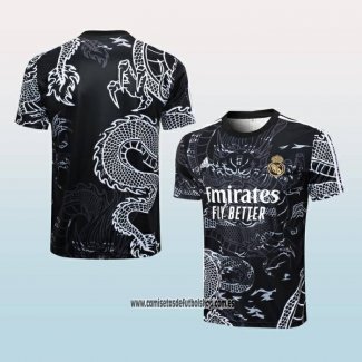 Camiseta de Entrenamiento Real Madrid Dragon 24-25 Negro