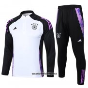 Chandal de Sudadera del Alemania 24-25 Blanco