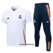 Conjunto Polo del Real Madrid 24-25 Blanco