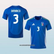 Jugador Primera Camiseta Italia Dimarco 24-25