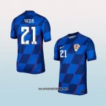 Jugador Segunda Camiseta Croacia Vida 2024