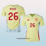 Jugador Segunda Camiseta Espana Ayoze 2024