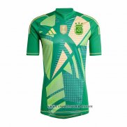 Camiseta Argentina Portero 2024 Verde