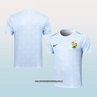 Camiseta de Entrenamiento Francia 24-25 Azul Claro