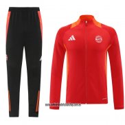 Chandal de Chaqueta del Bayern Munich 24-25 Rojo