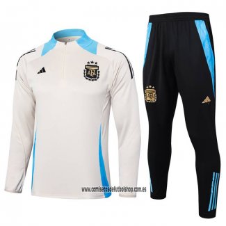 Chandal de Sudadera del Argentina 24-25 Amarillo