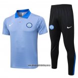 Conjunto Polo del Inter Milan 24-25 Azul
