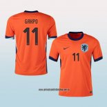 Jugador Primera Camiseta Paises Bajos Gakpo 24-25