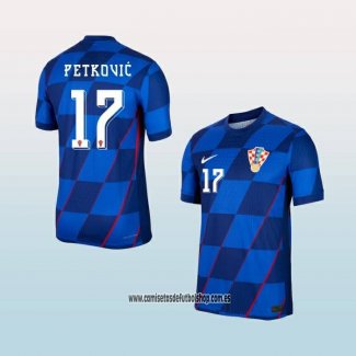 Jugador Segunda Camiseta Croacia Petkovic 2024