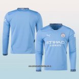 Primera Camiseta Manchester City 24-25 Manga Larga