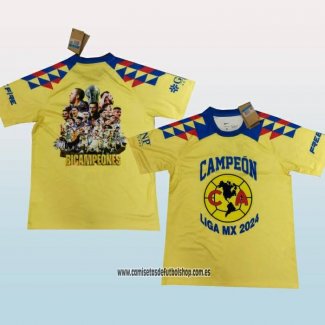 Camiseta America Champion 24-25 Amarillo Tailandia