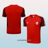 Camiseta de Entrenamiento Flamengo 24-25 Rojo