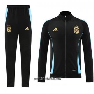 Chandal de Chaqueta del Argentina 24-25 Negro