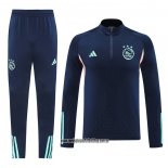 Chandal de Sudadera del Ajax 24-25 Azul