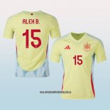 Jugador Segunda Camiseta Espana Alex B. 2024