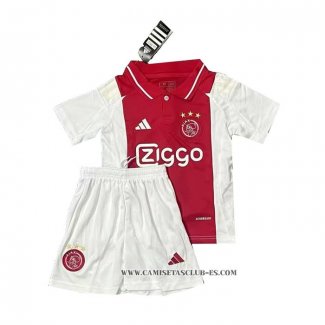 Primera Camiseta Ajax Nino 24-25