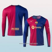 Primera Camiseta Barcelona 24-25 Manga Larga